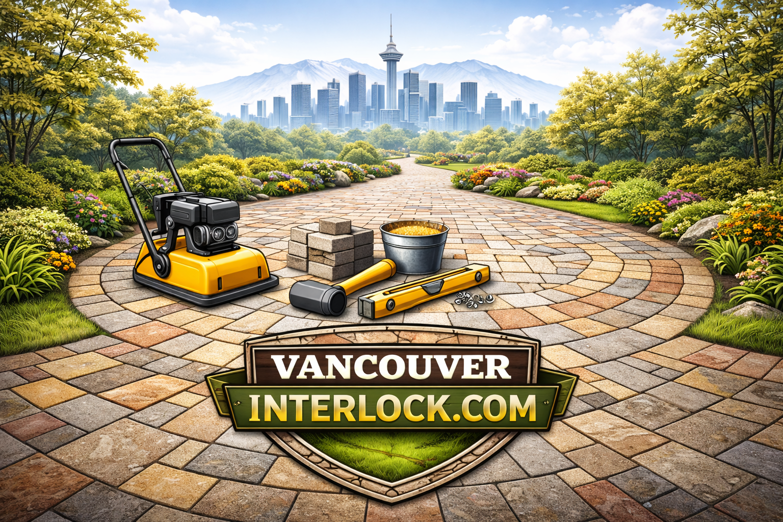 Professional interlock and paver installation across Metro Vancouver